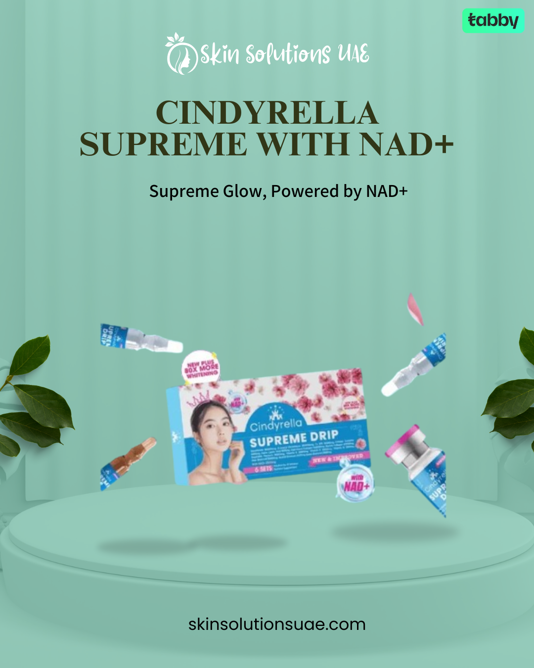 Supreme Celestial NAD+ Glow IV Drip Care – Skin Solutions UAE