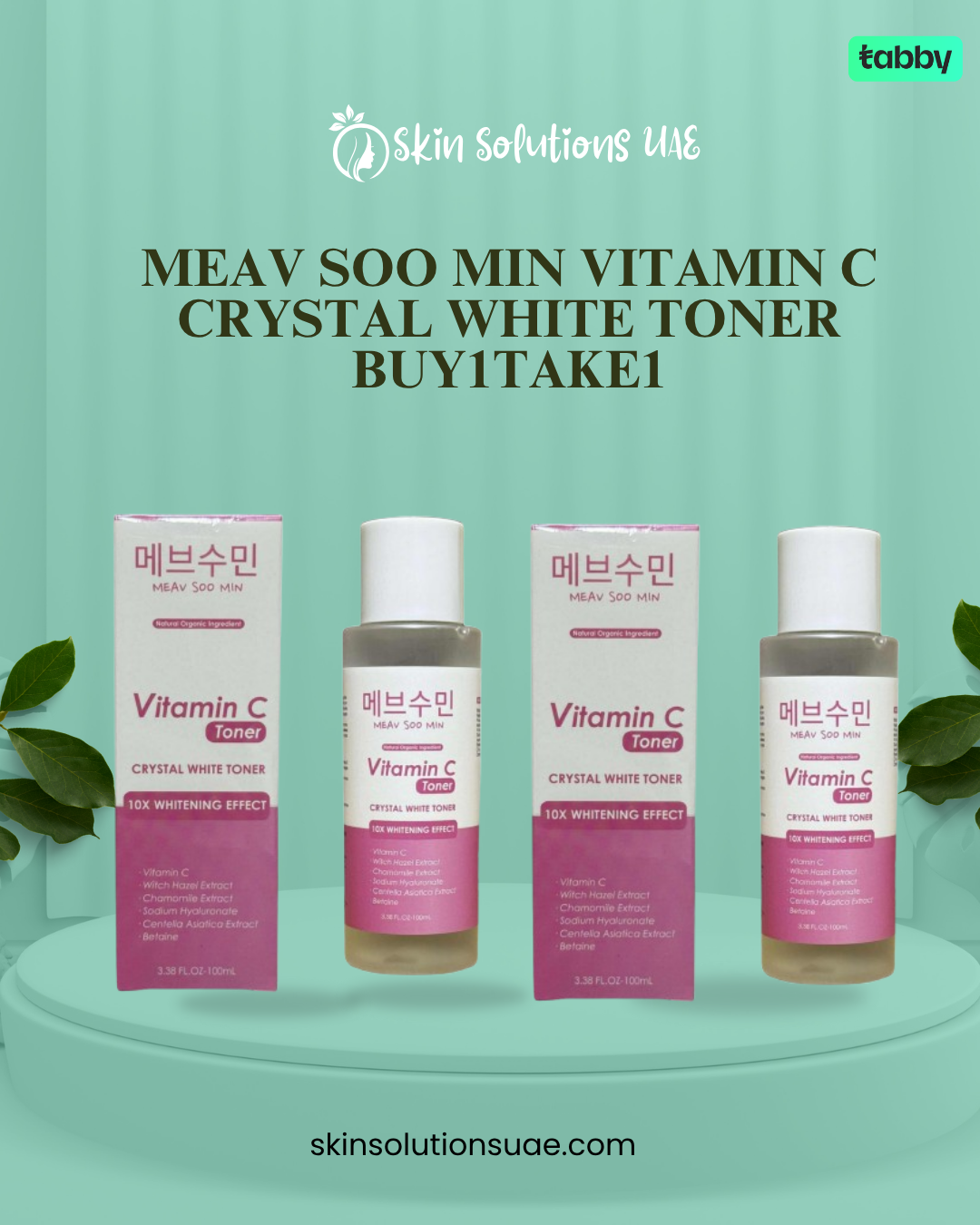 Meav Soo Min Vitamin C Crystal White Toner Buy1 Take1