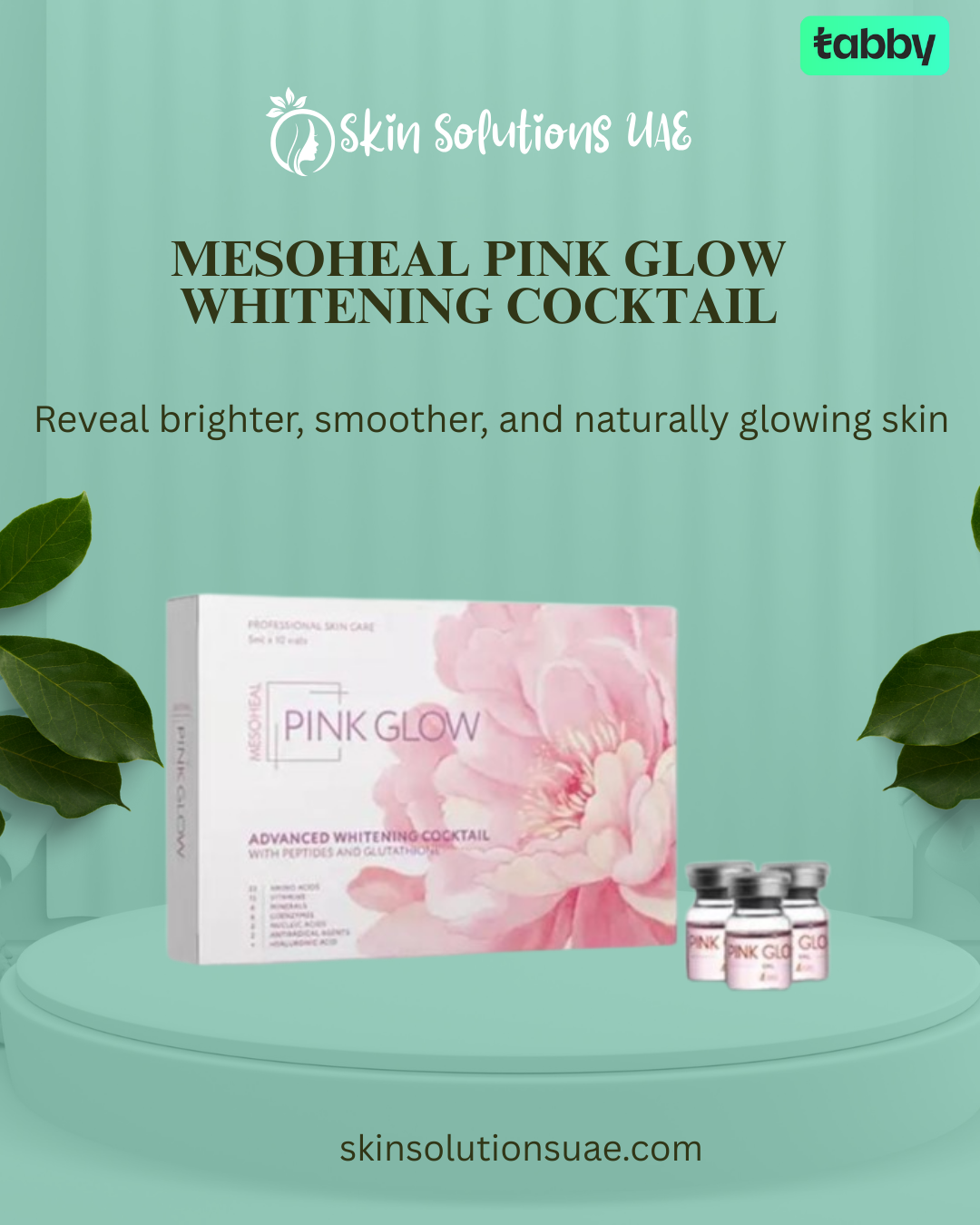 Mesoheal Pink Glow Whitening Cocktail