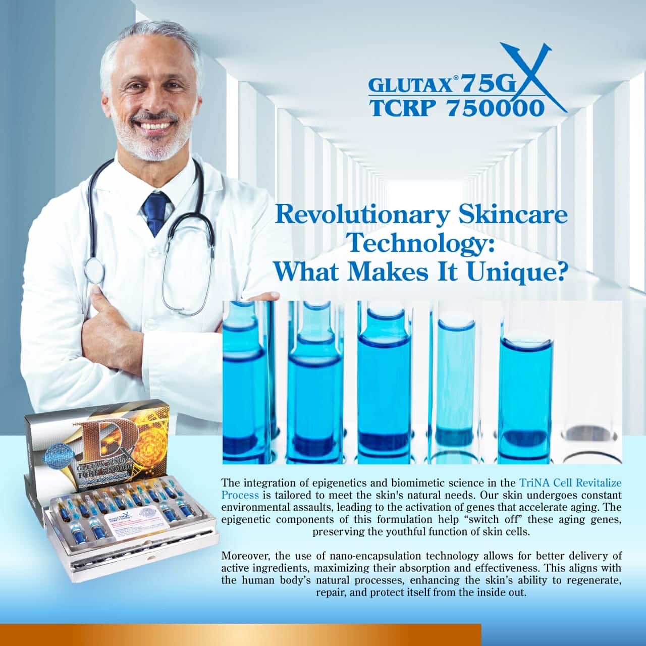 Glutax 75gx DCRP 750000 DNA Cell