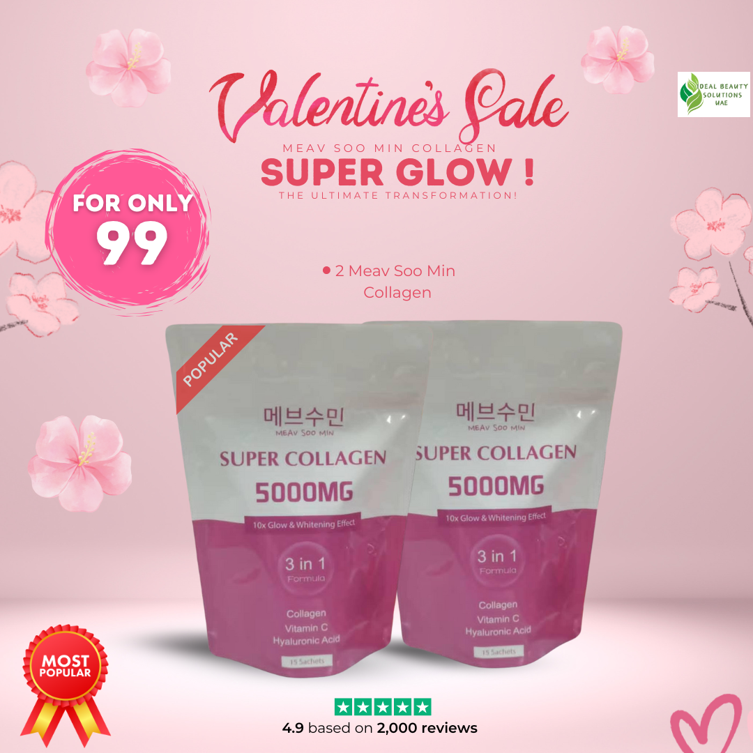 2PCS Meav Soo Min Super Collagen 5000MG