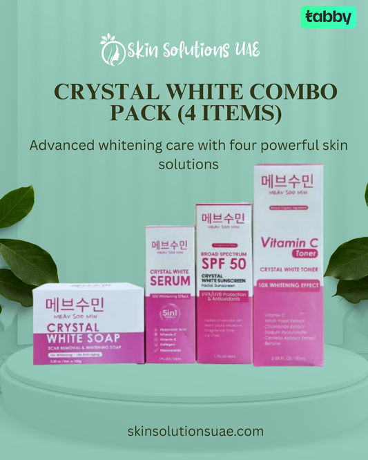 Crystal White Combo Pack (4 items)