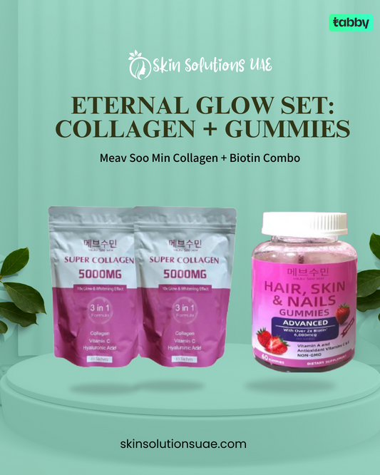 Eternal Glow Set: Collagen + Gummies