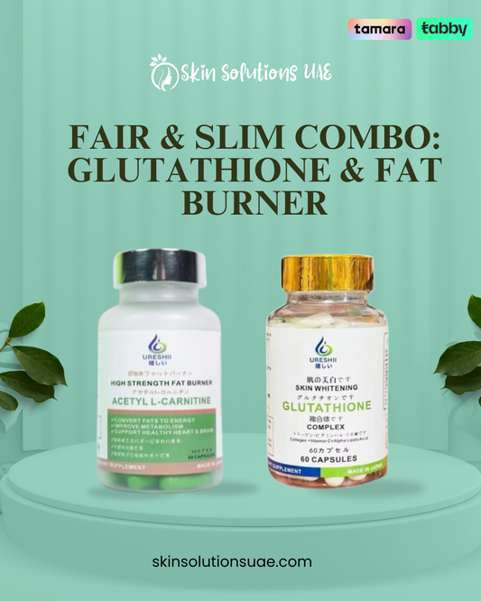 Fair & Slim Combo: Glutathione & Fat Burner