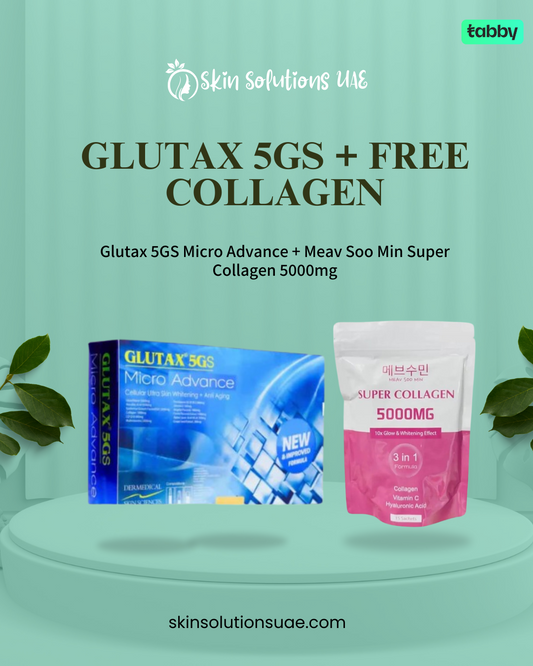 Glutax 5gs + FREE Collagen