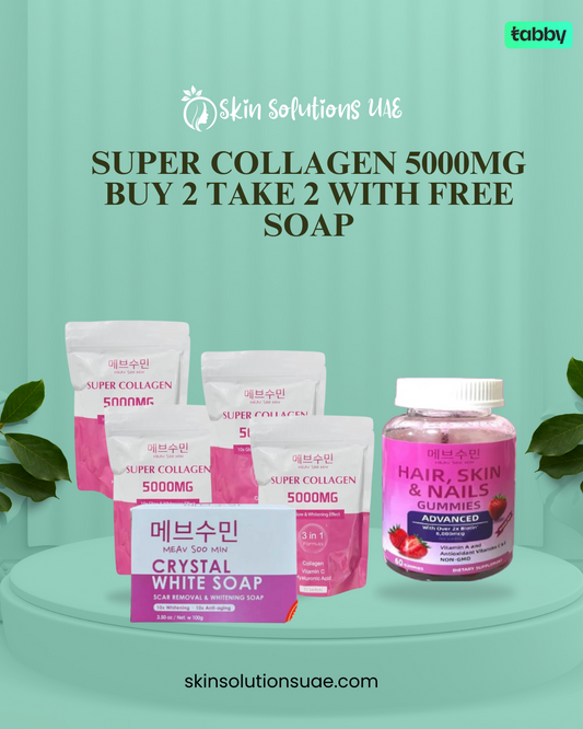 Super Collagen 5000mg  Buy 2 Take 2 With Free SOAP