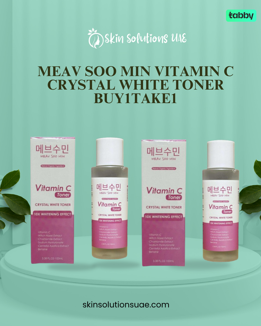 Meav Soo Min Vitamin C Crystal White Toner  Buy1 Take1