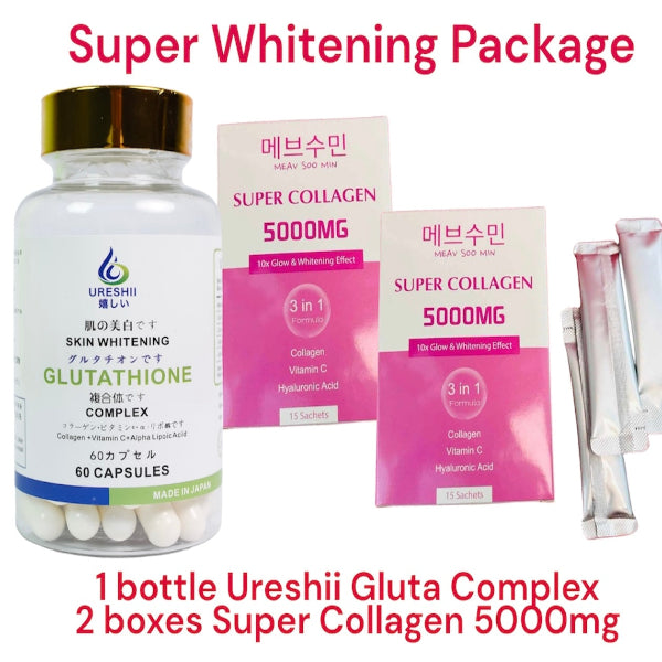 Whitening Combo Package for white skin – Skin Solutions UAE
