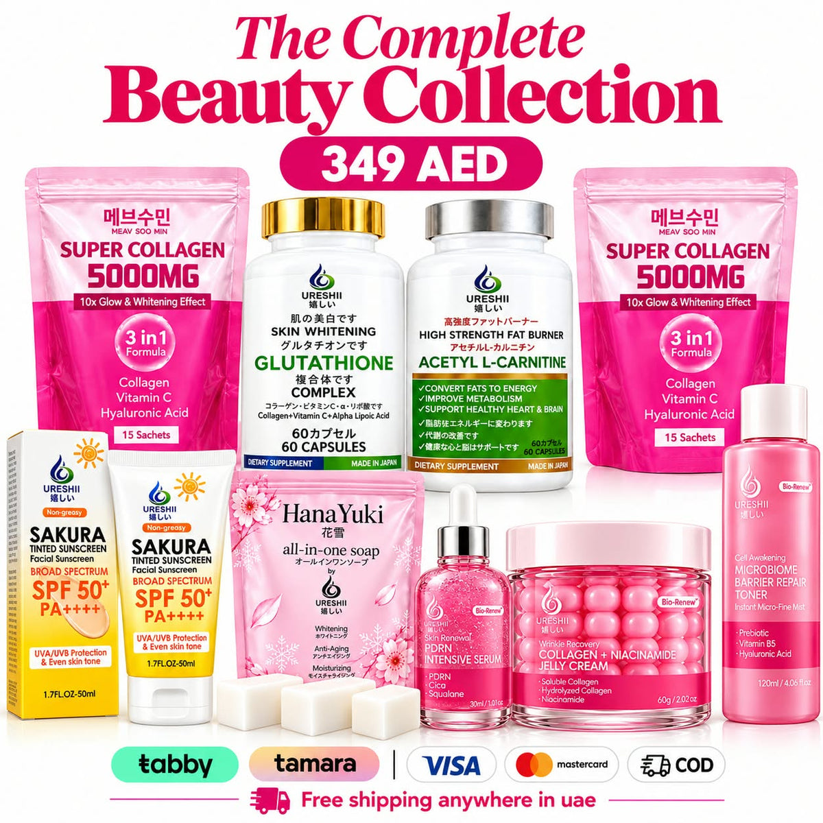 Ureshii Complete Beauty Collection