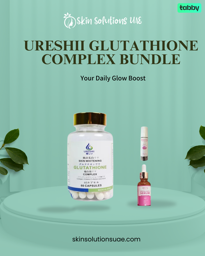 Ureshii Glutathione Skin Whitening Complex Bundle