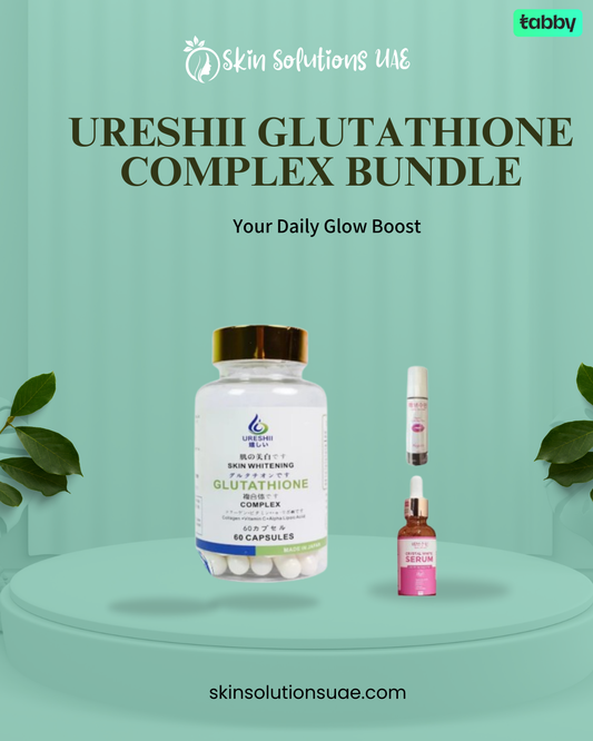 Ureshii Glutathione Skin Whitening Complex Bundle