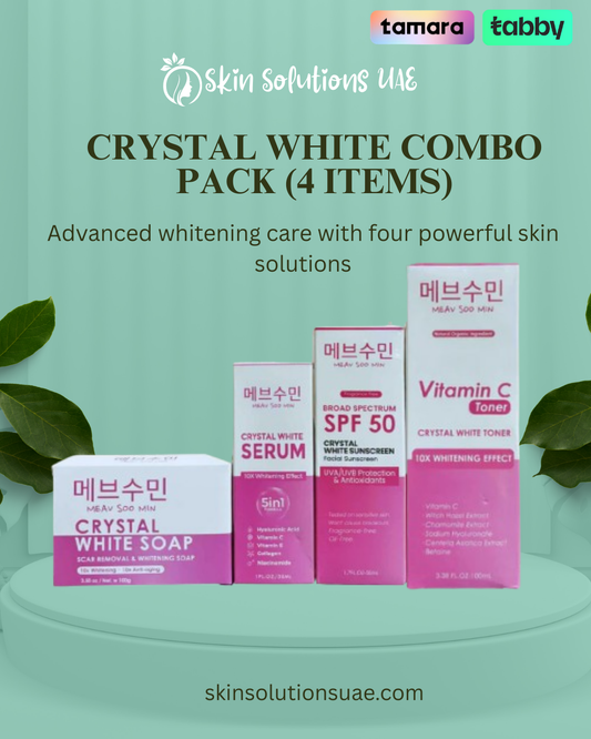 Crystal White Combo Pack (4 items)