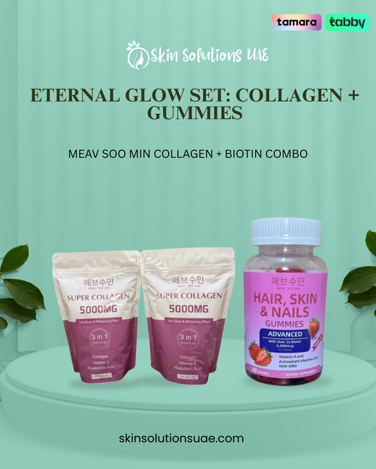 Eternal Glow Set: 2 Collagen + Gummies