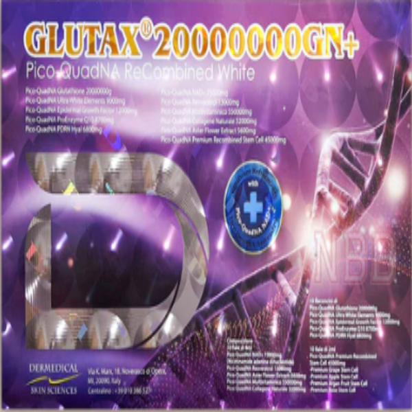 Glutax 2000000GN+ injection for skin whitening and brightening