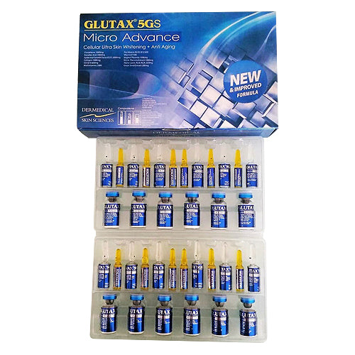 Glutax 5gs advanced 12vial/24 ampoules