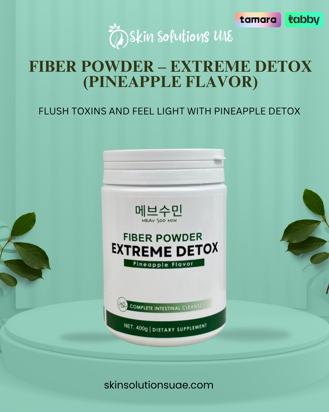 Fiber Powder – Extreme Detox (Pineapple Flavor)