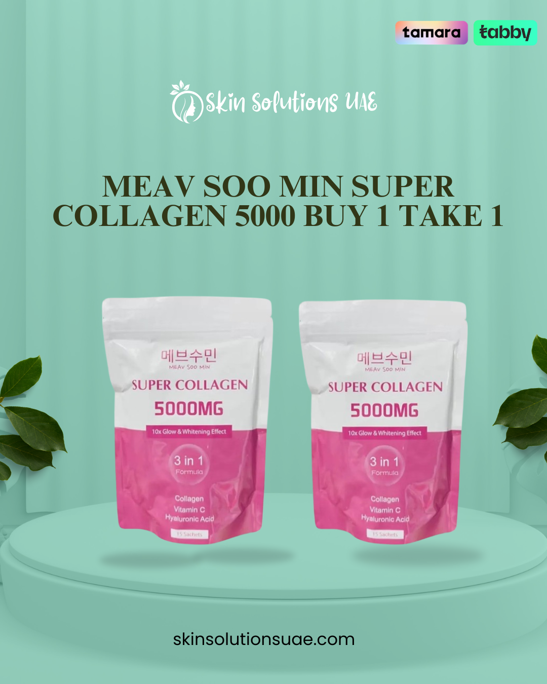 Meav Soo Min Super Collagen 5000 Buy 1 Take 1