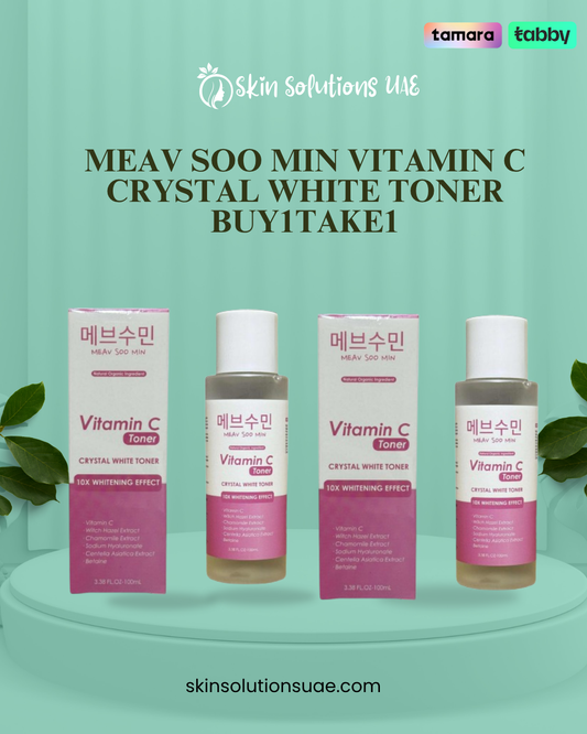 Meav Soo Min Vitamin C Crystal White Toner  Buy1 Take1