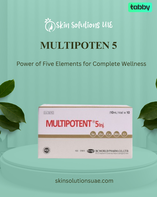 Multipotent 5 injection for complete wellness and nutrient support