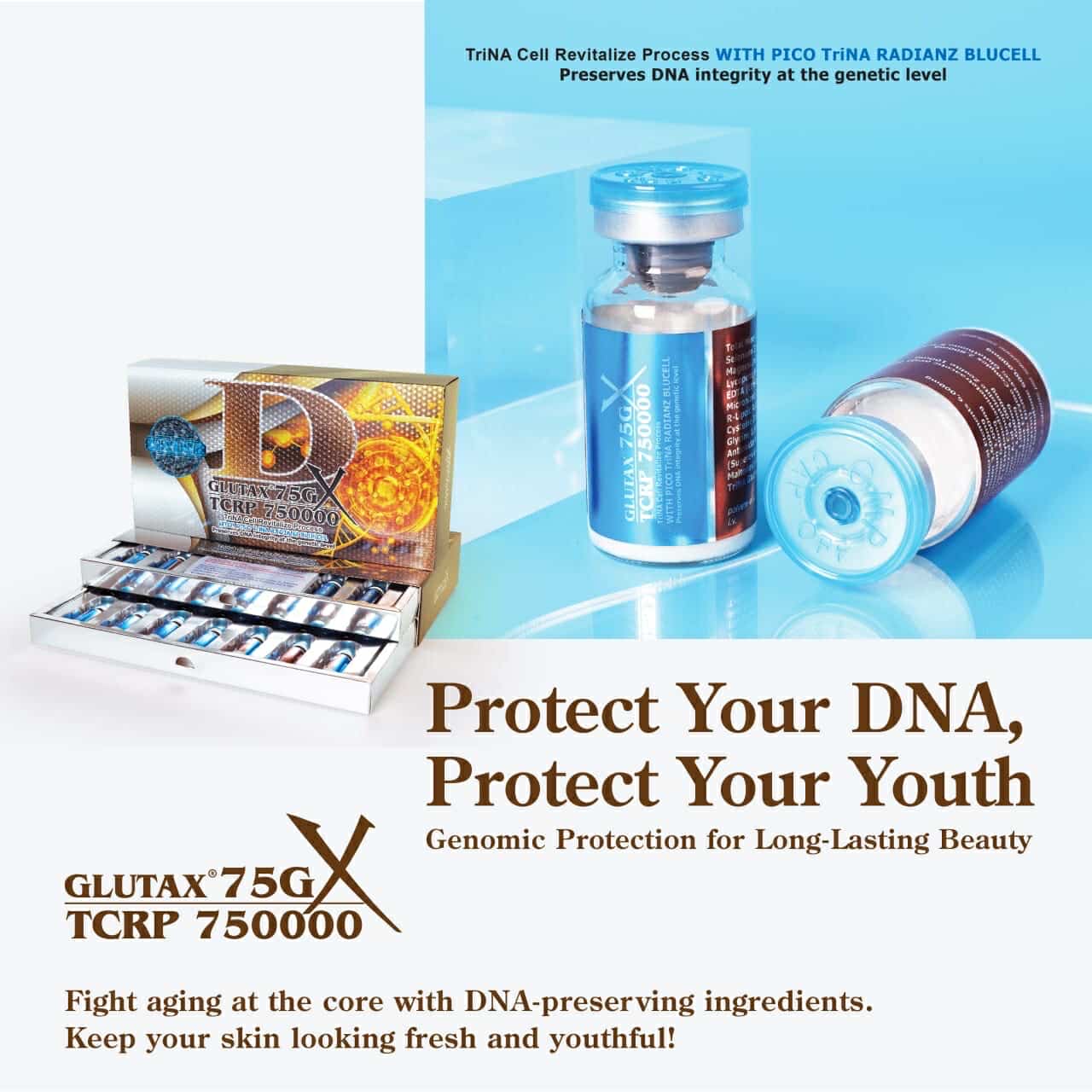 Glutax 75gx DCRP 750000 DNA Cell