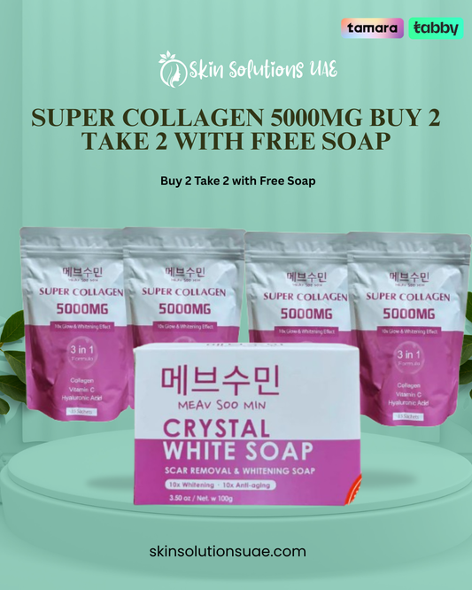 Super Collagen 5000mg  Buy 2 Take 2 With Free SOAP